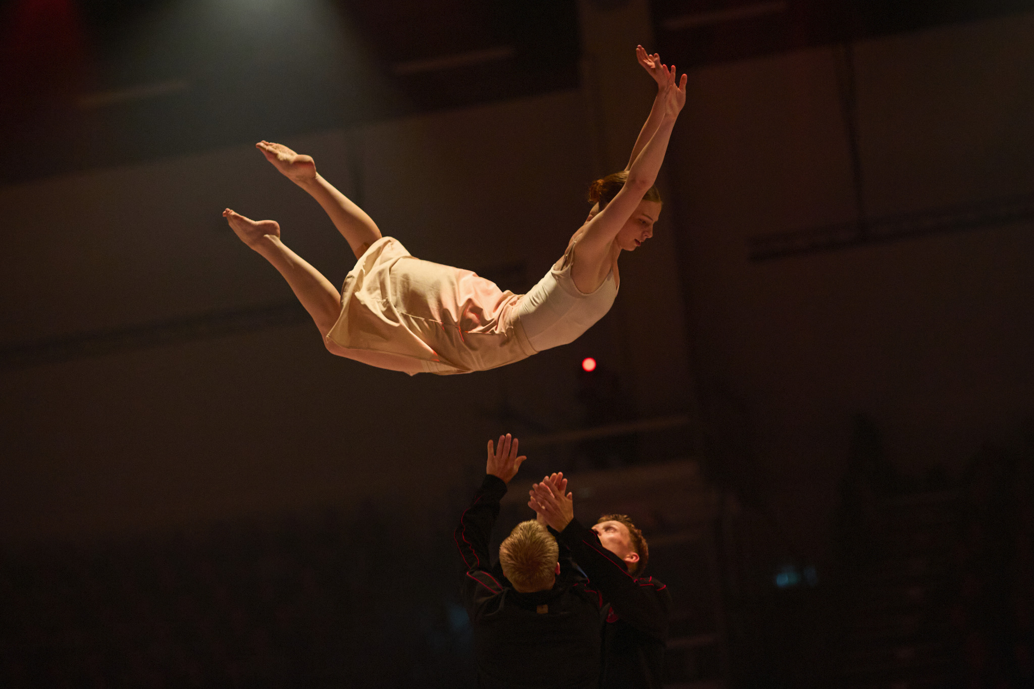 Flyvende gymnast fra DGI Verdensholdet 2025