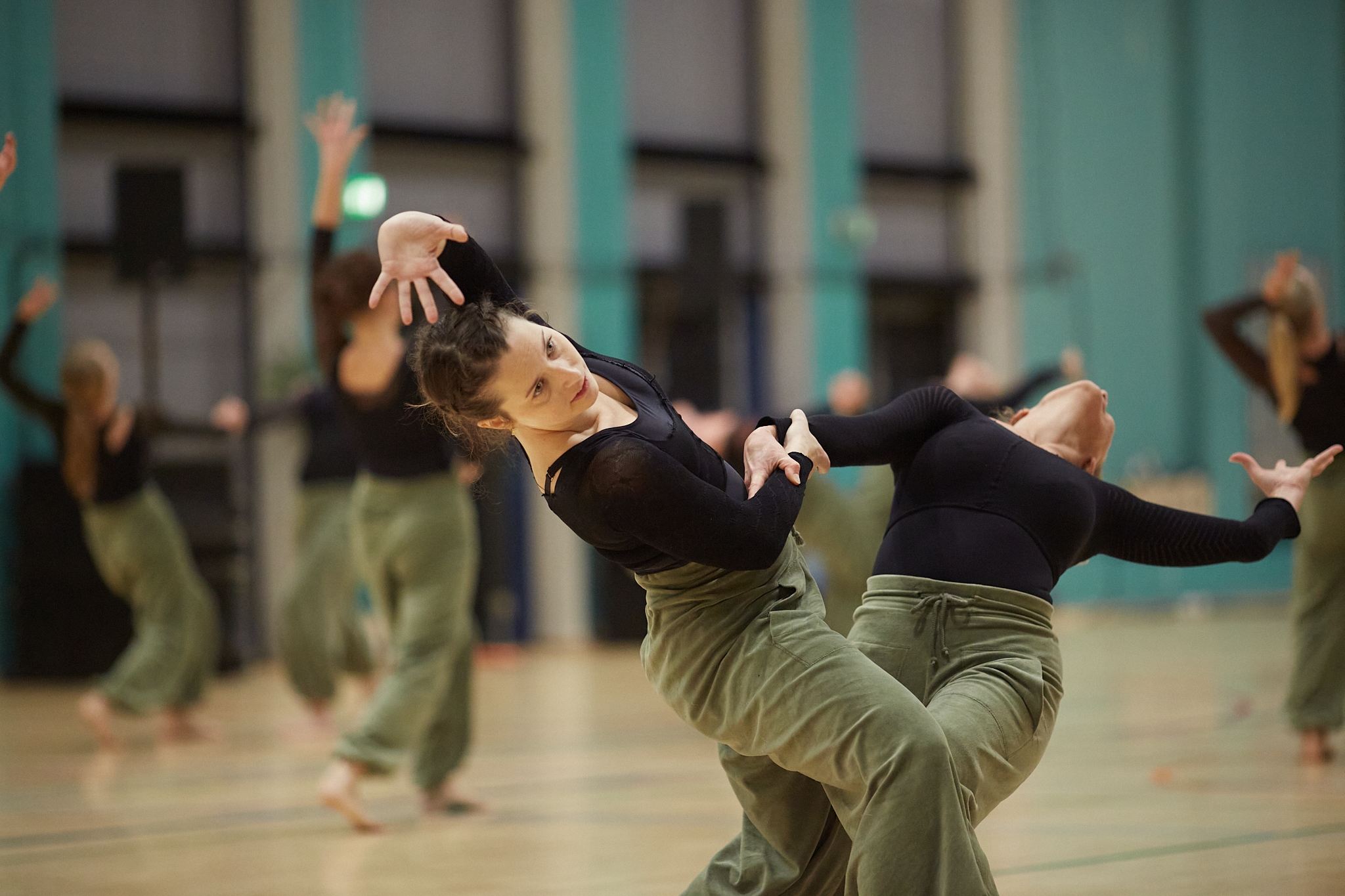 Gymnastikopvisning i DGI Byen